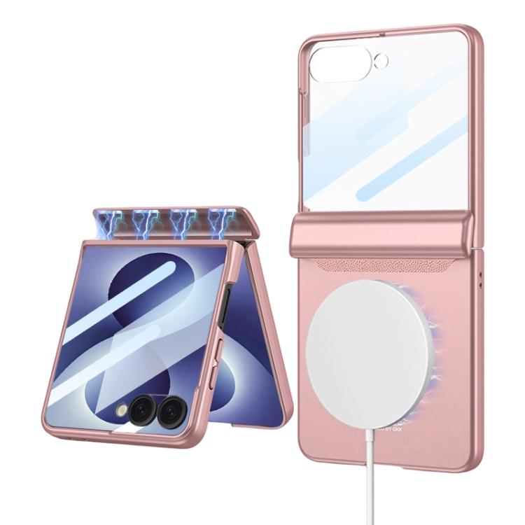 Custodia a libro GKK con chiusura magnetica integrata e copertura completa., For Galaxy Z Flip8 5G