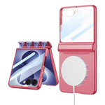 Custodia a libro GKK con chiusura magnetica integrata e copertura completa., For Galaxy Z Flip8 5G