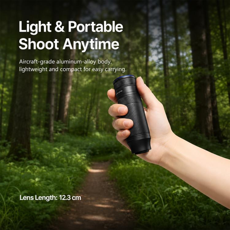 Teleconvertitore per lente d'ingrandimento NEEWER LS-88, For DJI Action 5 Pro / 4 / nano