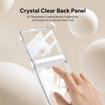 GKK Integrated Folding Transparent Magnetic Phone Case, For Galaxy Z Flip8 5G