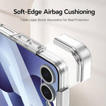 GKK Integrated Folding Transparent Magnetic Phone Case, For Galaxy Z Flip8 5G