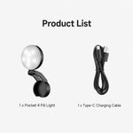 NEEWER M29 Mini luce di riempimento magnetica a LED, For DJI Osmo Pocket 4