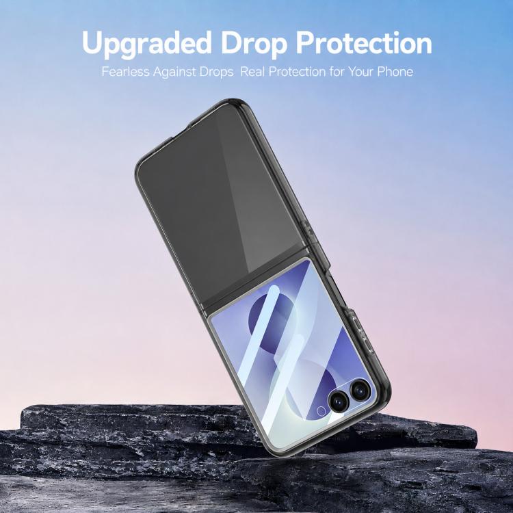 Custodia per PC/telefono GKK con ampia finestra integrata, For Galaxy Z Flip8 5G