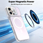 Custodia magnetica con supporto e copriobiettivo Chameleon Gen2, For iPhone 16 Pro Max, For iPhone 16 Pro, For iPhone 16 Plus, For iPhone 16, For iPhone 15 Pro Max, For iPhone 15 Pro