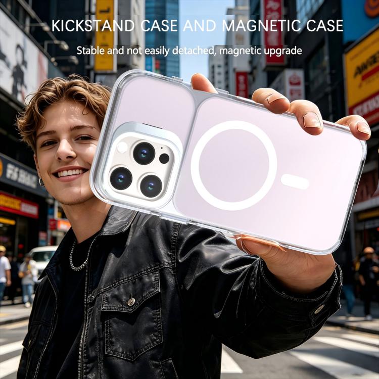 Custodia magnetica con supporto e copriobiettivo Chameleon Gen2, For iPhone 16 Pro Max, For iPhone 16 Pro, For iPhone 16 Plus, For iPhone 16, For iPhone 15 Pro Max, For iPhone 15 Pro