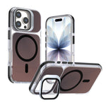 Custodia magnetica con supporto e copriobiettivo Chameleon Gen2, For iPhone 16 Pro Max, For iPhone 16 Pro, For iPhone 16 Plus, For iPhone 16, For iPhone 15 Pro Max, For iPhone 15 Pro