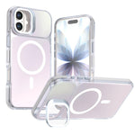 Custodia magnetica con supporto e copriobiettivo Chameleon Gen2, For iPhone 16 Pro Max, For iPhone 16 Pro, For iPhone 16 Plus, For iPhone 16, For iPhone 15 Pro Max, For iPhone 15 Pro