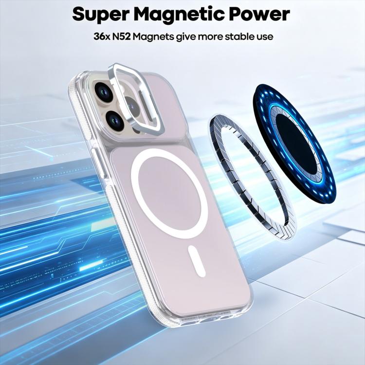 Custodia magnetica con supporto e copriobiettivo Chameleon Gen2, For iPhone 13 Pro, For iPhone 12 / 12 Pro, For iPhone 12 Pro Max, For iPhone 11