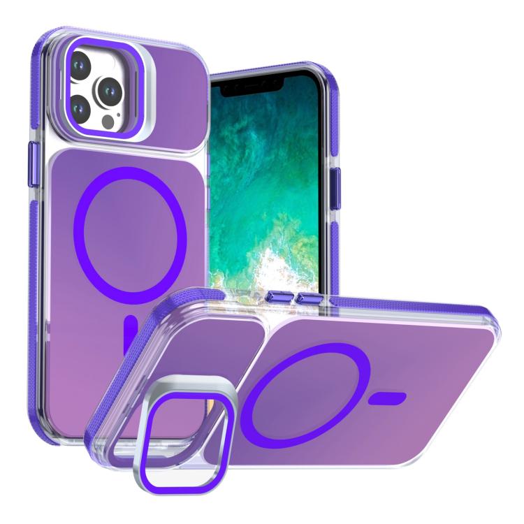Custodia magnetica con supporto e copriobiettivo Chameleon Gen2, For iPhone 13 Pro, For iPhone 12 / 12 Pro, For iPhone 12 Pro Max, For iPhone 11