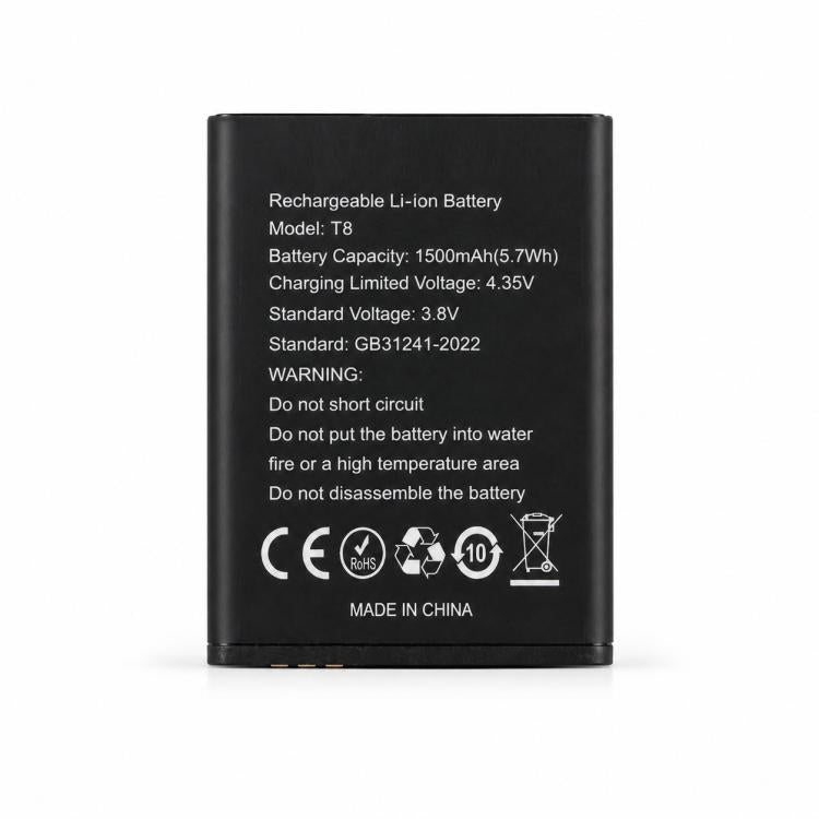 Batteria agli ioni di litio, For HAMTOD H6, For HAMTOD H3, For HAMTOD T8 4G