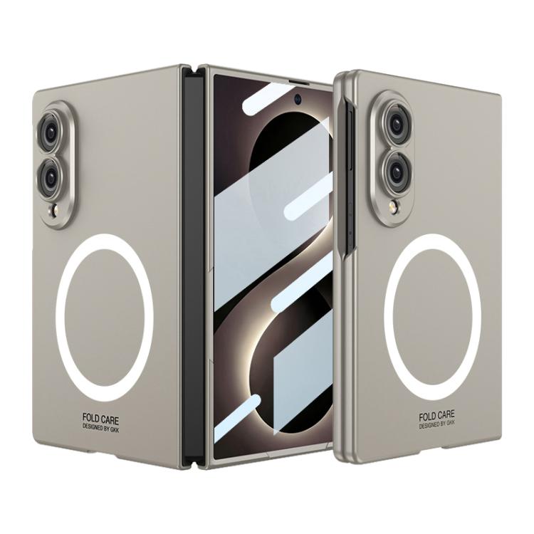 Custodia magnetica integrata ultra sottile GKK per telefono con copertura completa, For Galaxy Z Fold8 5G
