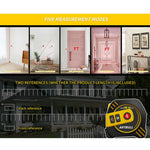 ARTBULL Telemetro laser a infrarossi ricaricabile 2 in 1, metro a nastro