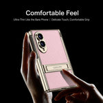 Custodia magnetica in pelle GKK integrata per telefono Triumph Phantom con supporto, For Galaxy Z Fold8 5G