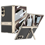 Custodia magnetica in pelle GKK integrata per telefono Triumph Phantom con supporto, For Galaxy Z Fold8 5G