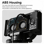 Ventola di raffreddamento per fotocamera compatibile con Sony A7M4 / ZVE1 / A6700 / A7C2, ZV-E10 / ZV1 / A7C / FX3, Canon 70D / R6 / R6 Mark II / R7, Fuji X-T4 / X-S10