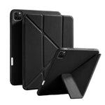 Custodia in silicone pieghevole a Y XDcase per tablet, con supporto in pelle e scomparto per penna., For iPad Air 13 2026 / 2025 / 2024, For iPad Air 11 2026 / 2025 / 2024, For iPad 2025 / 2022, For iPad Pro 12.9 2022/21/20/18, For iPad Pro 11 2022 / 2021