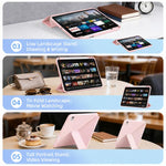 Custodia in silicone pieghevole a Y XDcase per tablet, con supporto in pelle e scomparto per penna., For iPad Air 13 2026 / 2025 / 2024, For iPad Air 11 2026 / 2025 / 2024, For iPad 2025 / 2022, For iPad Pro 12.9 2022/21/20/18, For iPad Pro 11 2022 / 2021