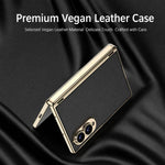Custodia per telefono GKK Phantom in pelle vegana con cerniera magnetica integrata e chiusura pieghevole., For Galaxy Z Fold8 5G