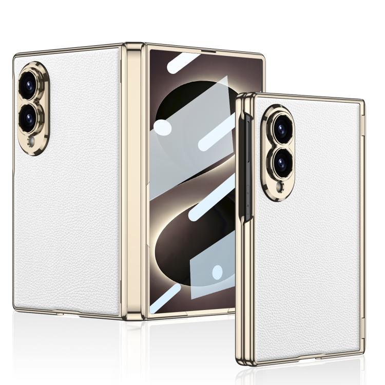 Custodia per telefono GKK Phantom in pelle vegana con cerniera magnetica integrata e chiusura pieghevole., For Galaxy Z Fold8 5G