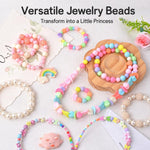 Kit per braccialetti fai da te con 24 griglie e perline, giocattolo educativo con kit di attrezzi, 24-grid (Colorful), 24-grid (Crystal Mix-and-Match), 24-grid (The Warmth of Spring), 24-grid (Cute Girl), 24-grid (Flowers Bloom)                        ...