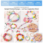 Kit per braccialetti fai da te con 24 griglie e perline, giocattolo educativo con kit di attrezzi, 24-grid (Colorful), 24-grid (Crystal Mix-and-Match), 24-grid (The Warmth of Spring), 24-grid (Cute Girl), 24-grid (Flowers Bloom)                        ...
