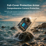 Custodia impermeabile per fotocamere subacquee fino a 60 m, For DJI Osmo Action 6, For DJI Osmo Action 5 Pro / 4 / 3