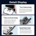 Custodia impermeabile per fotocamere subacquee fino a 60 m, For DJI Osmo Action 6, For DJI Osmo Action 5 Pro / 4 / 3