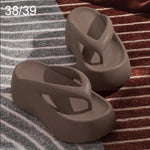 Infradito con suola spessa e tomaia in EVA, 35-36, 37-38, 39-40