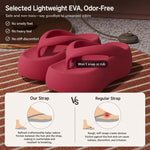Infradito con suola spessa e tomaia in EVA, 35-36, 37-38, 39-40