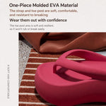 Infradito con suola spessa e tomaia in EVA, 35-36, 37-38, 39-40