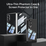 Custodia per telefono GKK con effetto elettroplaccatura fantasma integrata., For Galaxy Z Fold8 5G