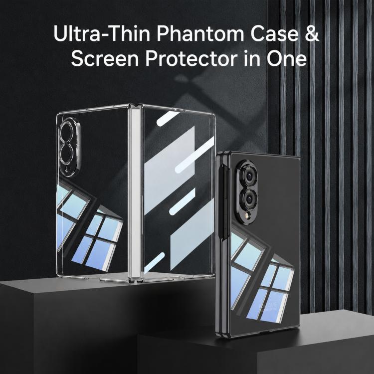 Custodia per telefono GKK con effetto elettroplaccatura fantasma integrata., For Galaxy Z Fold8 5G