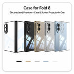 Custodia per telefono GKK con effetto elettroplaccatura fantasma integrata., For Galaxy Z Fold8 5G
