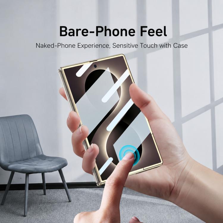 Custodia per telefono GKK con effetto elettroplaccatura fantasma integrata., For Galaxy Z Fold8 5G