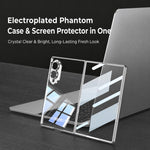 Custodia per telefono GKK con effetto elettroplaccatura fantasma integrata., For Galaxy Z Fold8 5G