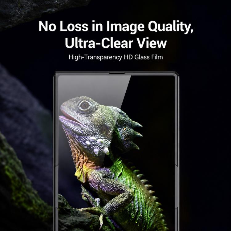 Custodia per telefono GKK con effetto elettroplaccatura fantasma integrata., For Galaxy Z Fold8 5G