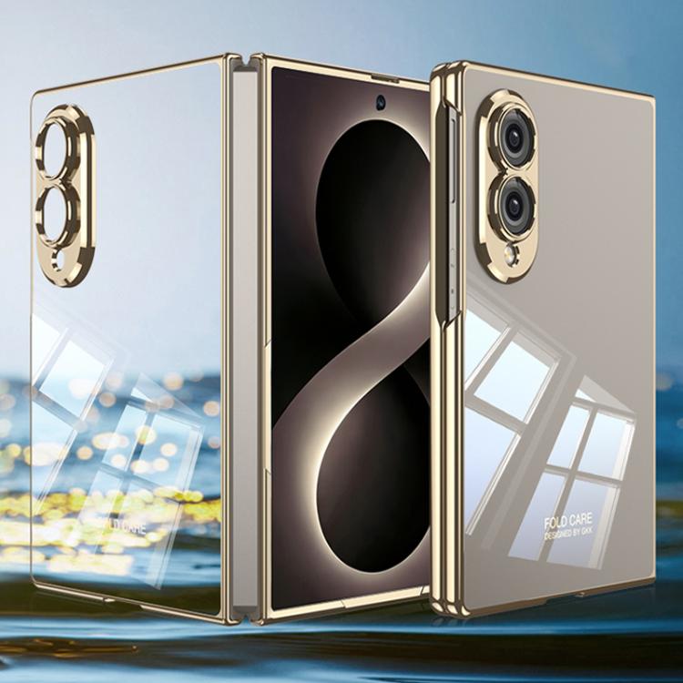 Custodia per telefono GKK con effetto elettroplaccatura fantasma integrata., For Galaxy Z Fold8 5G