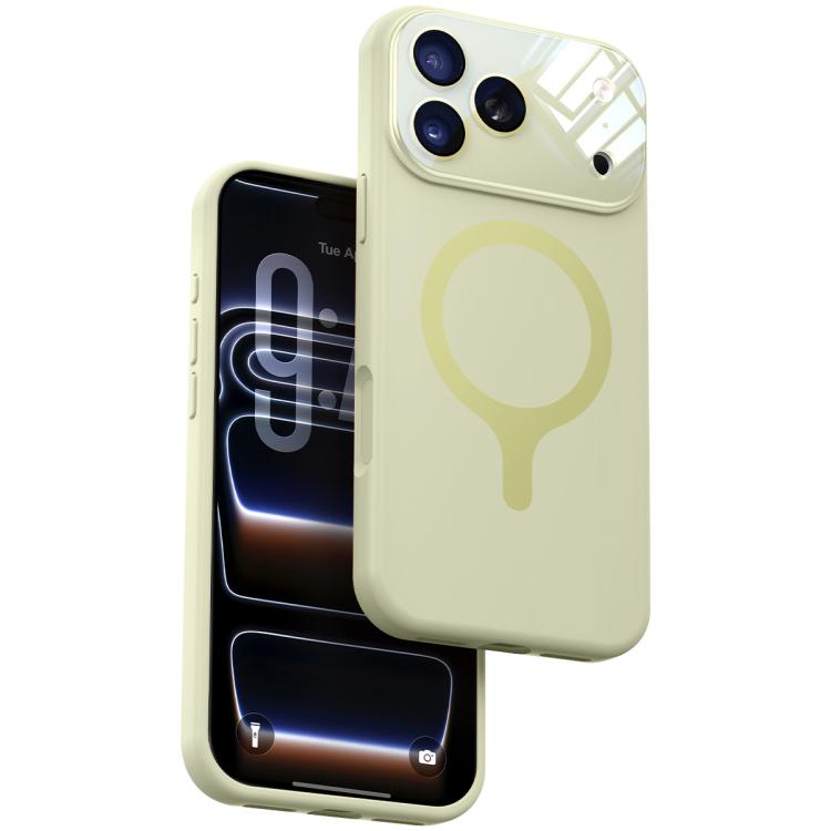 Custodia per telefono con copertura completa in silicone liquido magnetico e fotocamera integrata., For iPhone 17 Pro Max, For iPhone 17 Pro, For iPhone 17