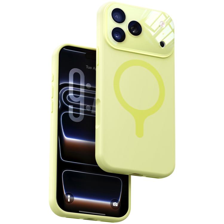 Custodia per telefono con copertura completa in silicone liquido magnetico e fotocamera integrata., For iPhone 17 Pro Max, For iPhone 17 Pro, For iPhone 17