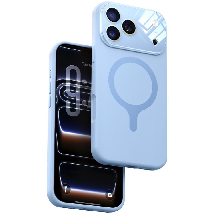 Custodia per telefono con copertura completa in silicone liquido magnetico e fotocamera integrata., For iPhone 17 Pro Max, For iPhone 17 Pro, For iPhone 17