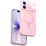 Custodia per telefono con copertura completa in silicone liquido magnetico e fotocamera integrata., For iPhone 17 Pro Max, For iPhone 17 Pro, For iPhone 17