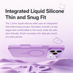 Custodia per telefono con copertura completa in silicone liquido magnetico e fotocamera integrata., For iPhone 17 Pro Max, For iPhone 17 Pro, For iPhone 17