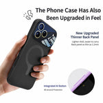 Custodia per telefono con copertura completa in silicone liquido magnetico e fotocamera integrata., For iPhone 17 Pro Max, For iPhone 17 Pro, For iPhone 17