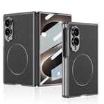 Custodia per telefono GKK con anello magnetico in nichel e pelle galvanizzata integrata., For Galaxy Z Fold8 5G