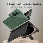 Custodia in pelle GKK Integrated Armor con scomparto per penna (stilo non incluso)., For Galaxy Z Fold8 5G