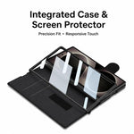 Custodia in pelle GKK Integrated Armor con scomparto per penna (stilo non incluso)., For Galaxy Z Fold8 5G