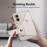 Custodia in pelle GKK Integrated Armor con scomparto per penna (stilo non incluso)., For Galaxy Z Fold8 5G
