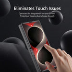 Custodia per telefono GKK con cerniera Phantom magnetica integrata e supporto, For Galaxy Z Fold8 Ultra 5G