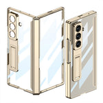 Custodia per telefono GKK con cerniera Phantom magnetica integrata e supporto, For Galaxy Z Fold8 Ultra 5G
