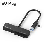 Cavo adattatore Blueendless U35S da USB/Type-C a disco rigido SAS/SATA da 2,5/3,5 pollici, EU Plug, UK Plug, US Plug, AU Plug